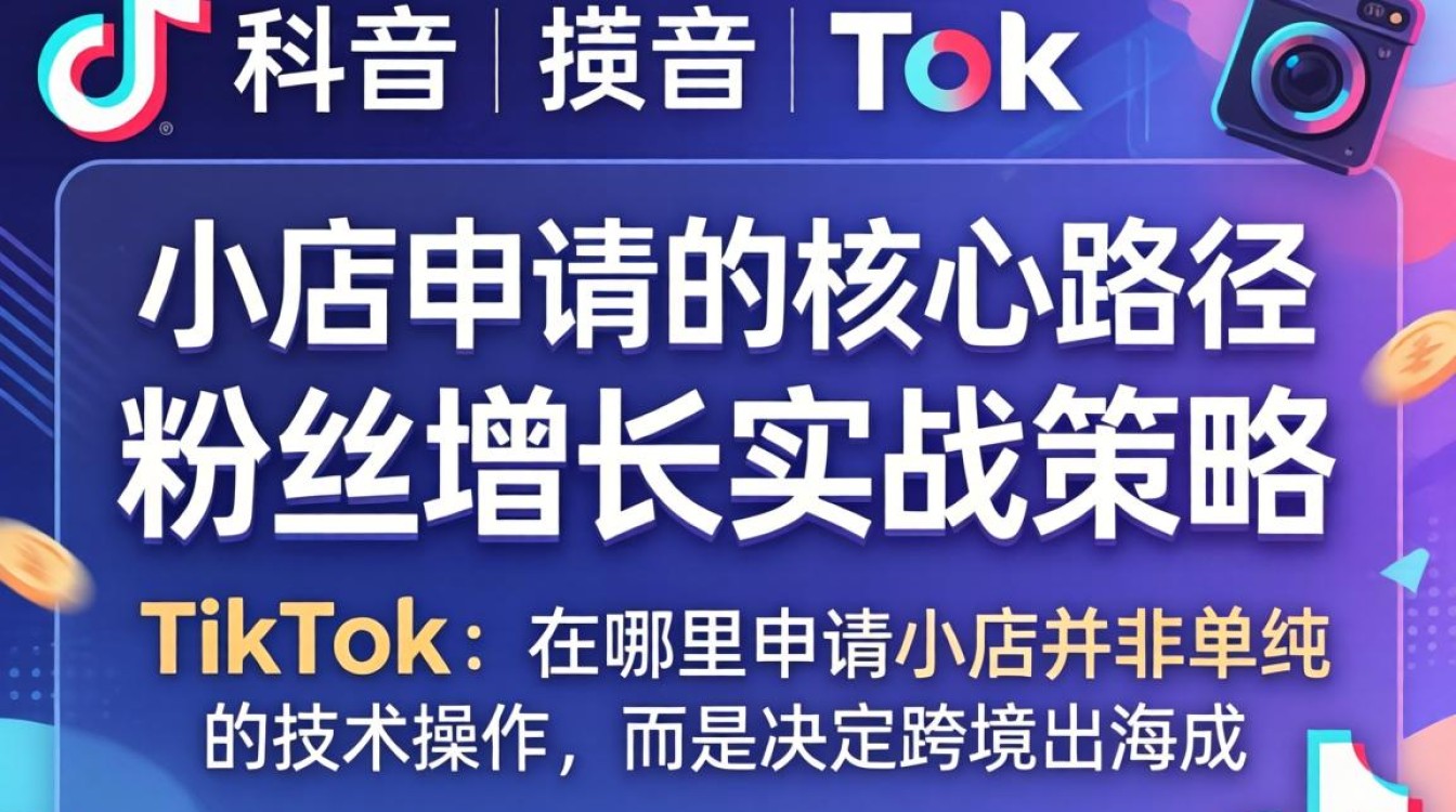 TikTok 小店申请流程及粉丝增长运营秘籍