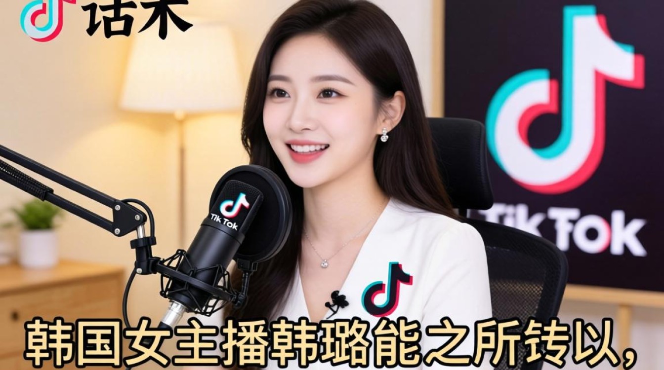 韩国女主播韩璐 TikTok 直播话术如何提升互动转化