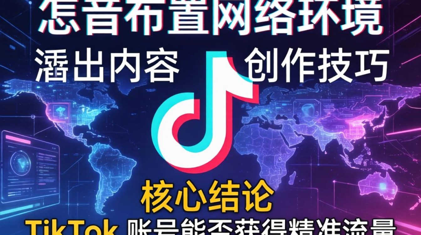 TikTok 怎么布置网络环境