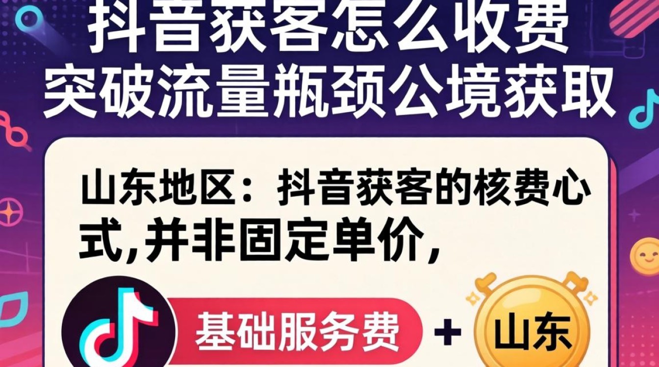 抖音公域获客收费及流量瓶颈突破方案
