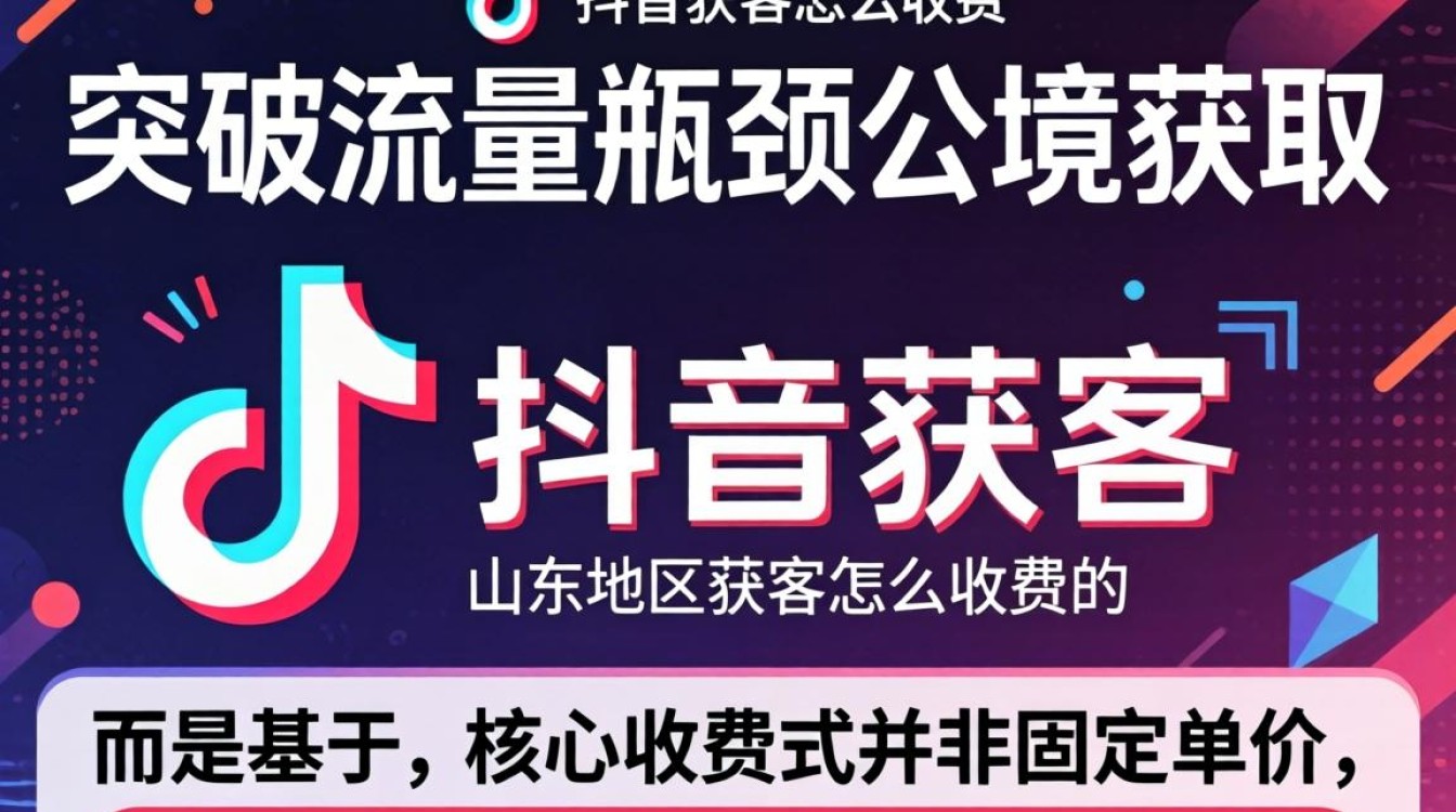 抖音公域获客收费及流量瓶颈突破方案