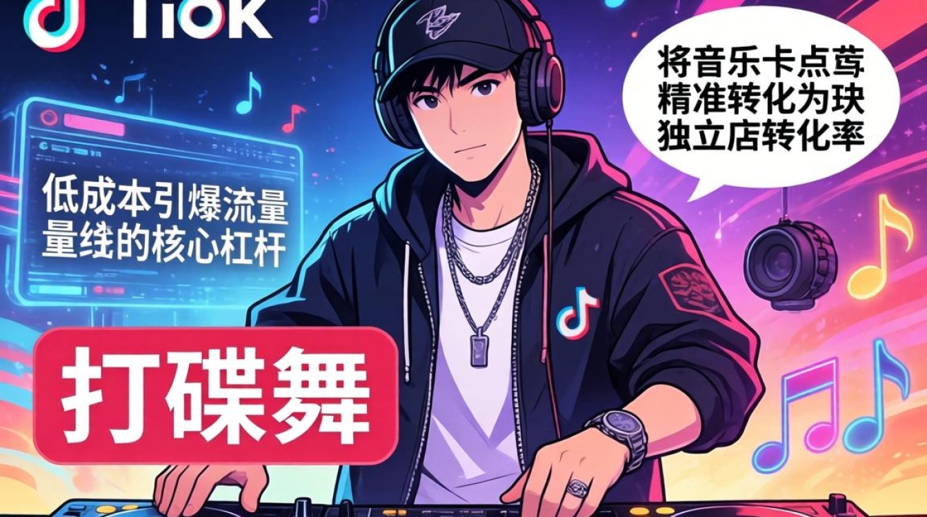 TikTok 打碟舞配乐怎么用