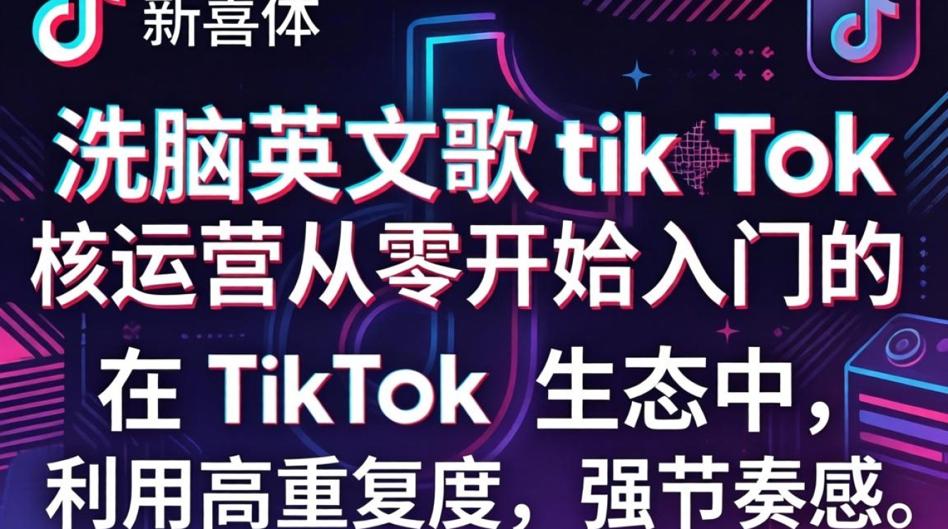 新媒体洗脑英文歌 TikTok 运营从零开始入门