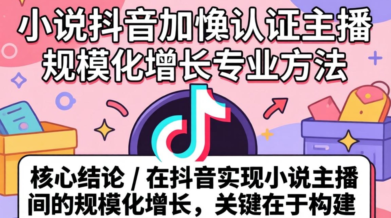 小说主播规模化增长专业方法
