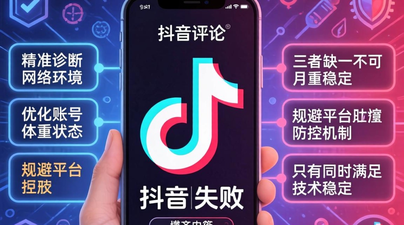 抖音评论失败原因及商业化持续收入技巧
