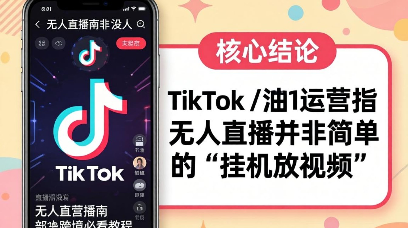 TikTok 无人直播手机没人怎么办