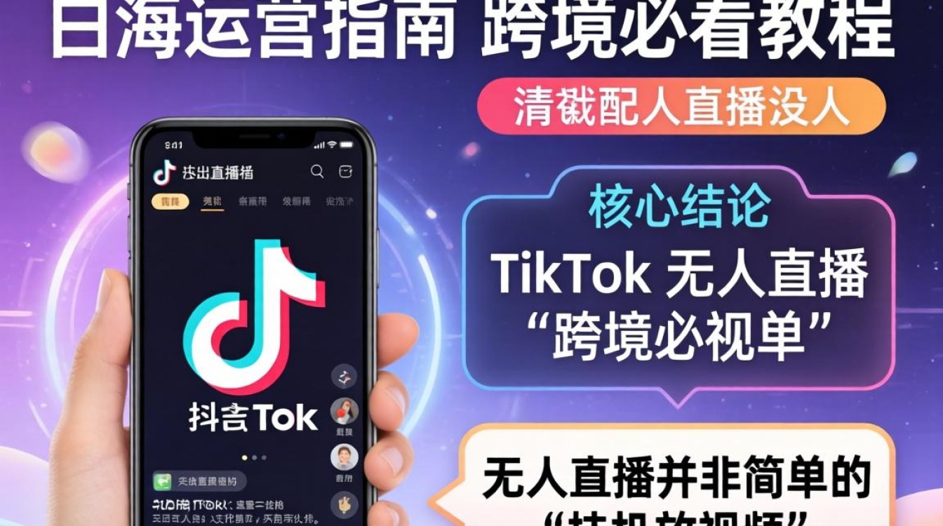 TikTok 无人直播手机没人怎么办