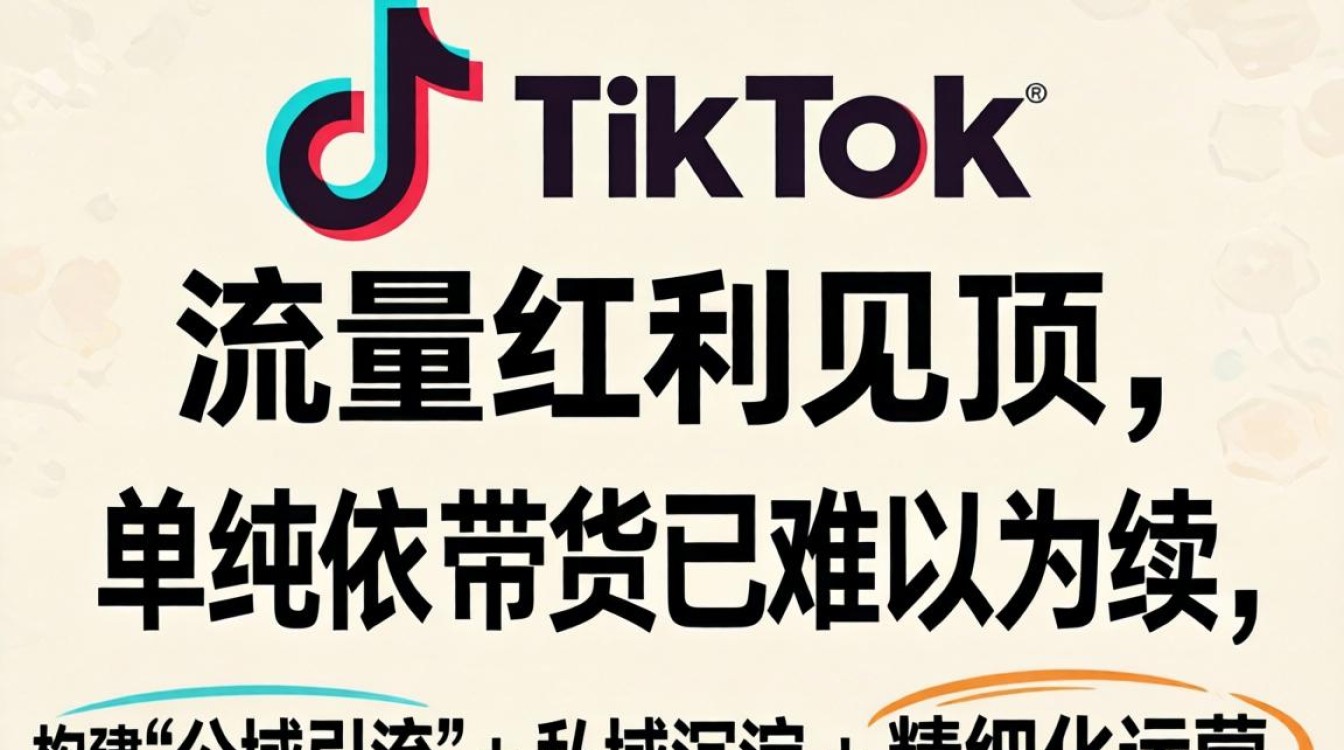 私域运营王辛茹讲TikTok打造稳定变现