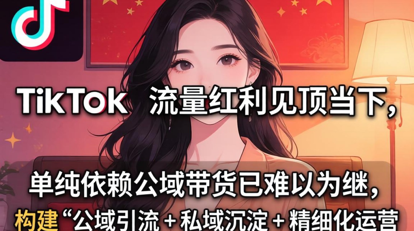 私域运营王辛茹讲TikTok打造稳定变现