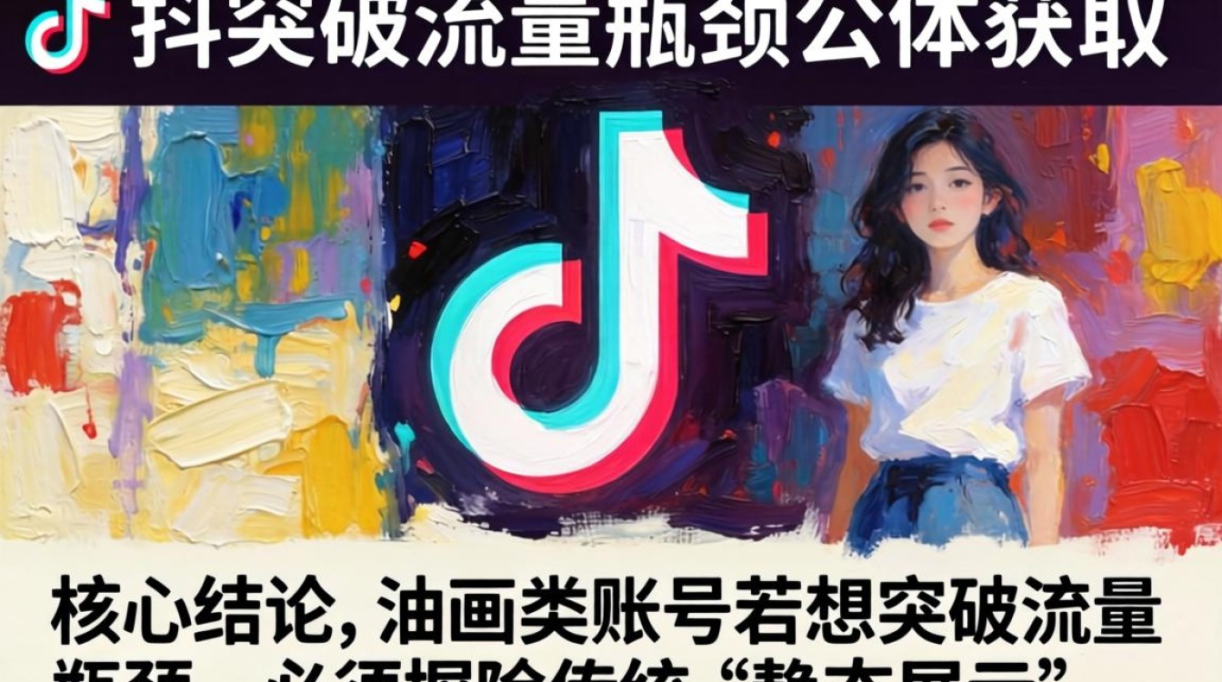 油画类抖音怎么做素材突破流量瓶颈公域获取