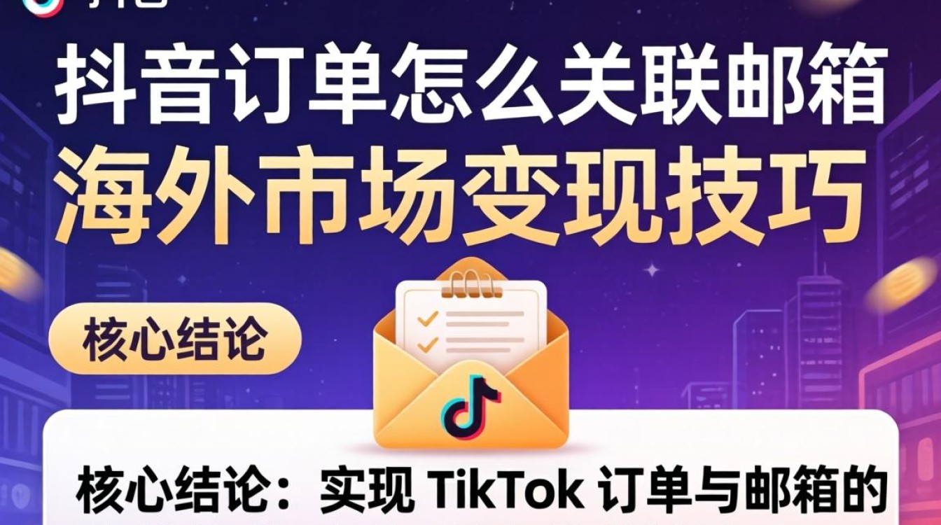 TikTok 关联邮箱教程及海外市场变现技巧