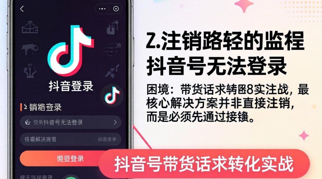 抖音号没登录怎么注销掉