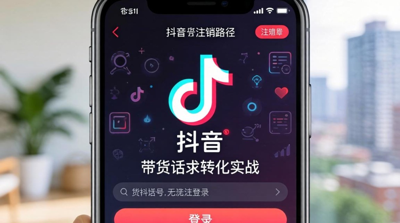 抖音号没登录怎么注销掉