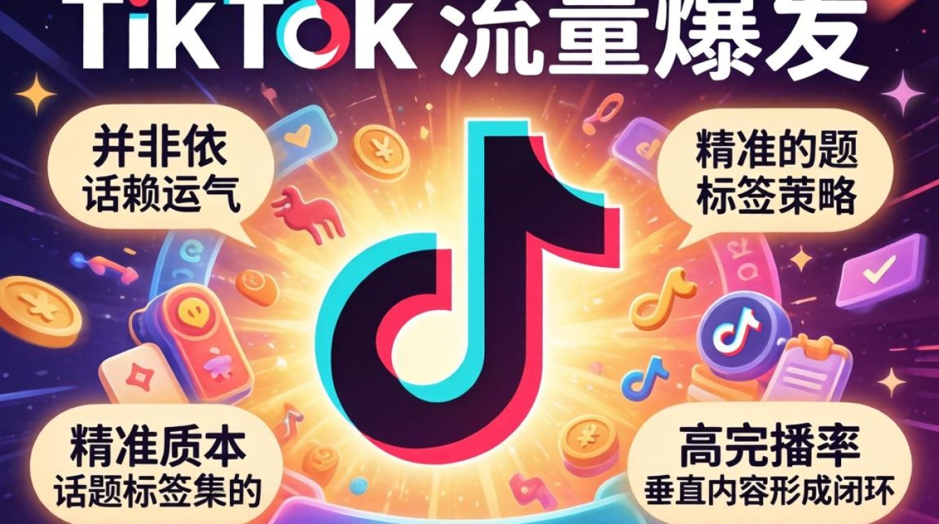 TikTok 流量密码带话题