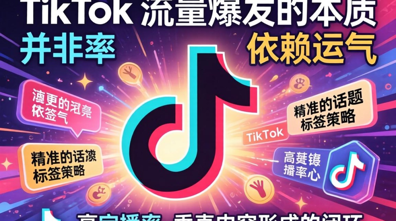TikTok 流量密码带话题