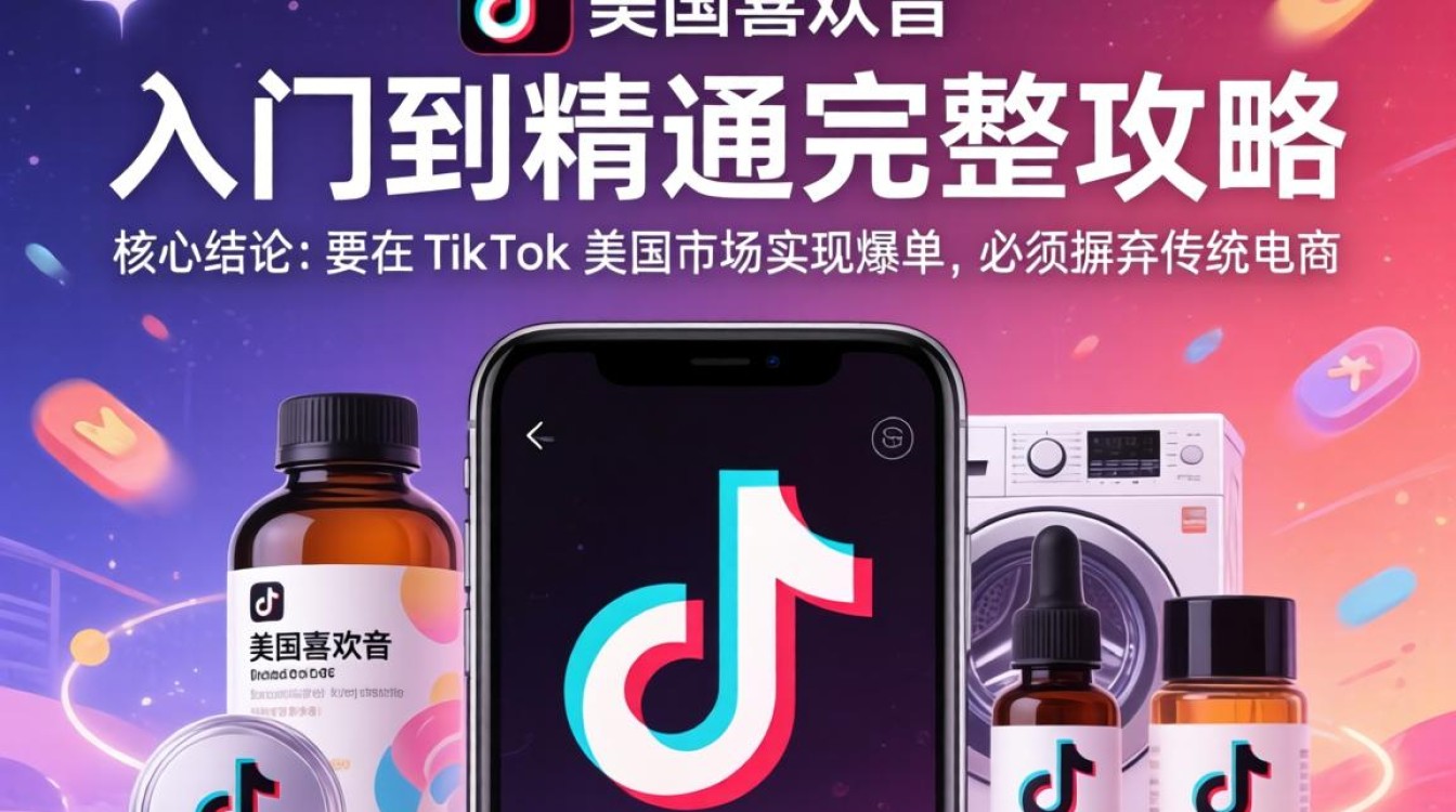TikTok 美国喜欢的产品从入门到精通完整攻略