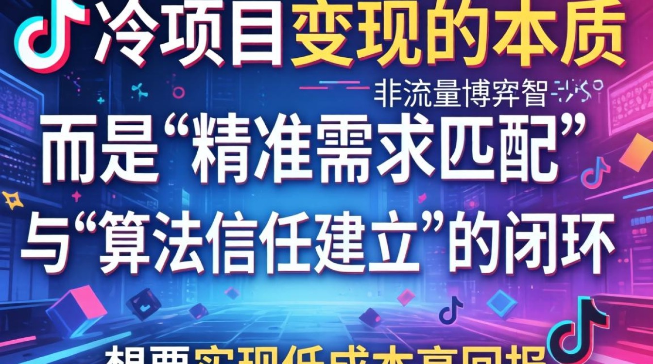 抖音赚钱冷项目怎么做