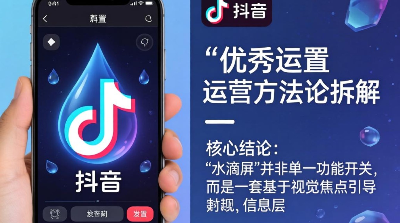 水滴屏设置教程与运营技巧