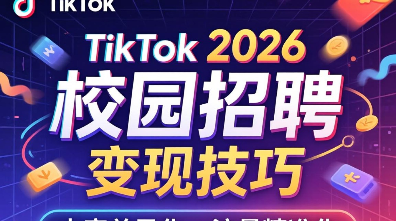 TikTok 2026 校园招聘变现技巧
