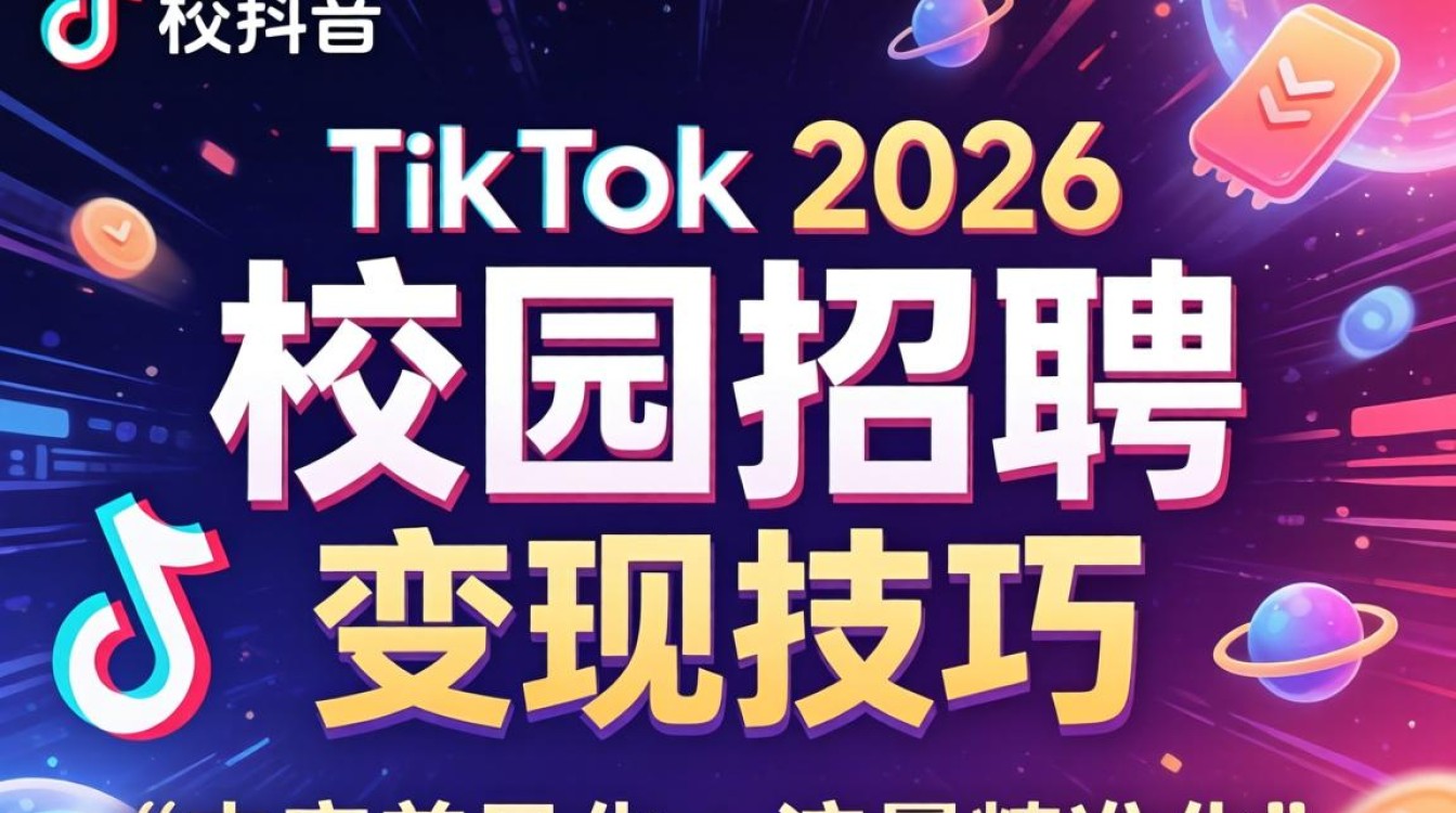 TikTok 2026 校园招聘变现技巧