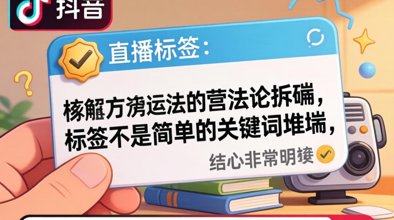 抖音口播标签要怎么写好