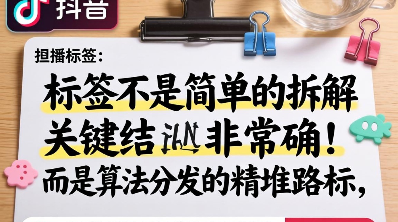 抖音口播标签要怎么写好