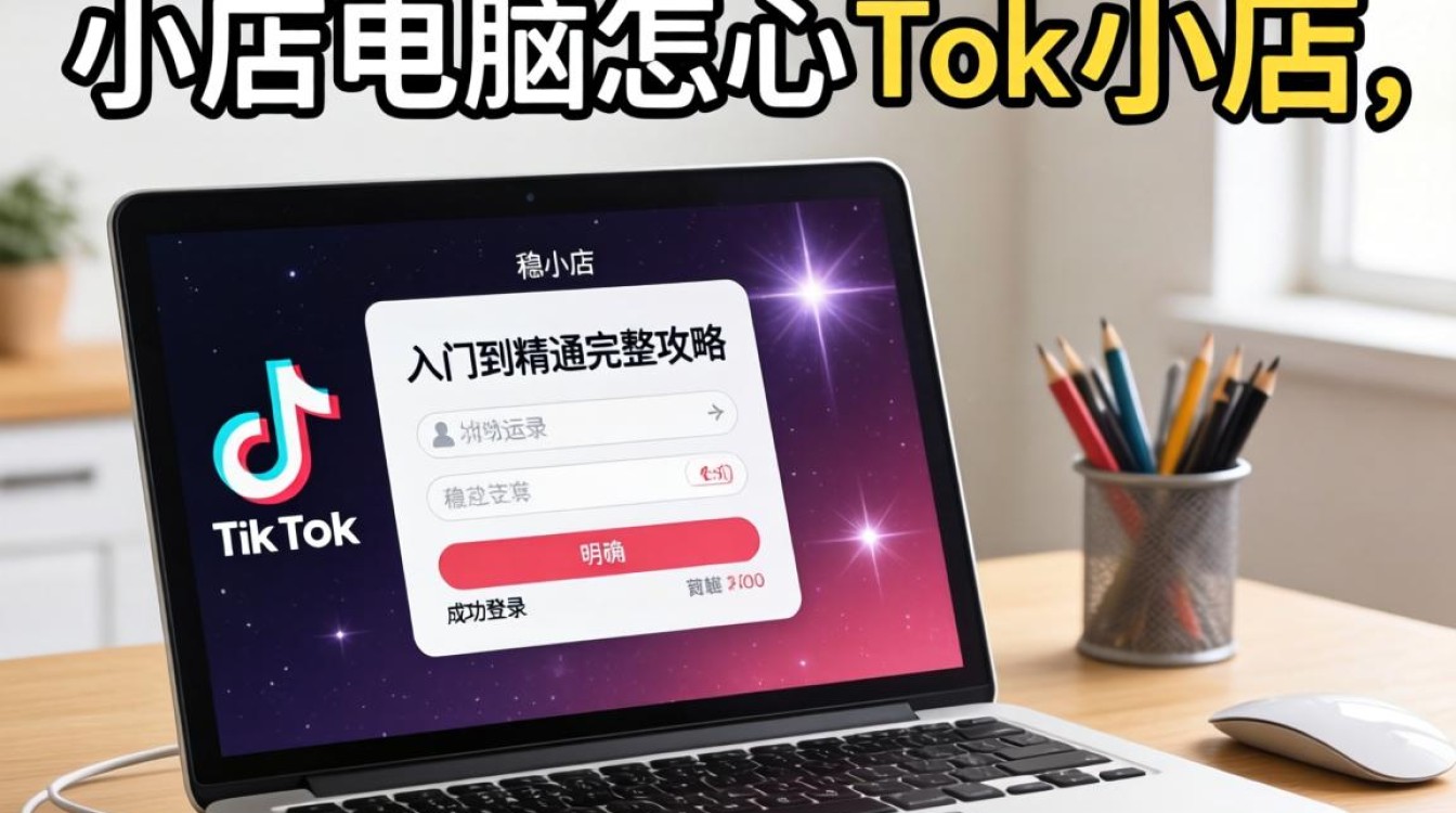 TikTok 小店电脑端登录教程