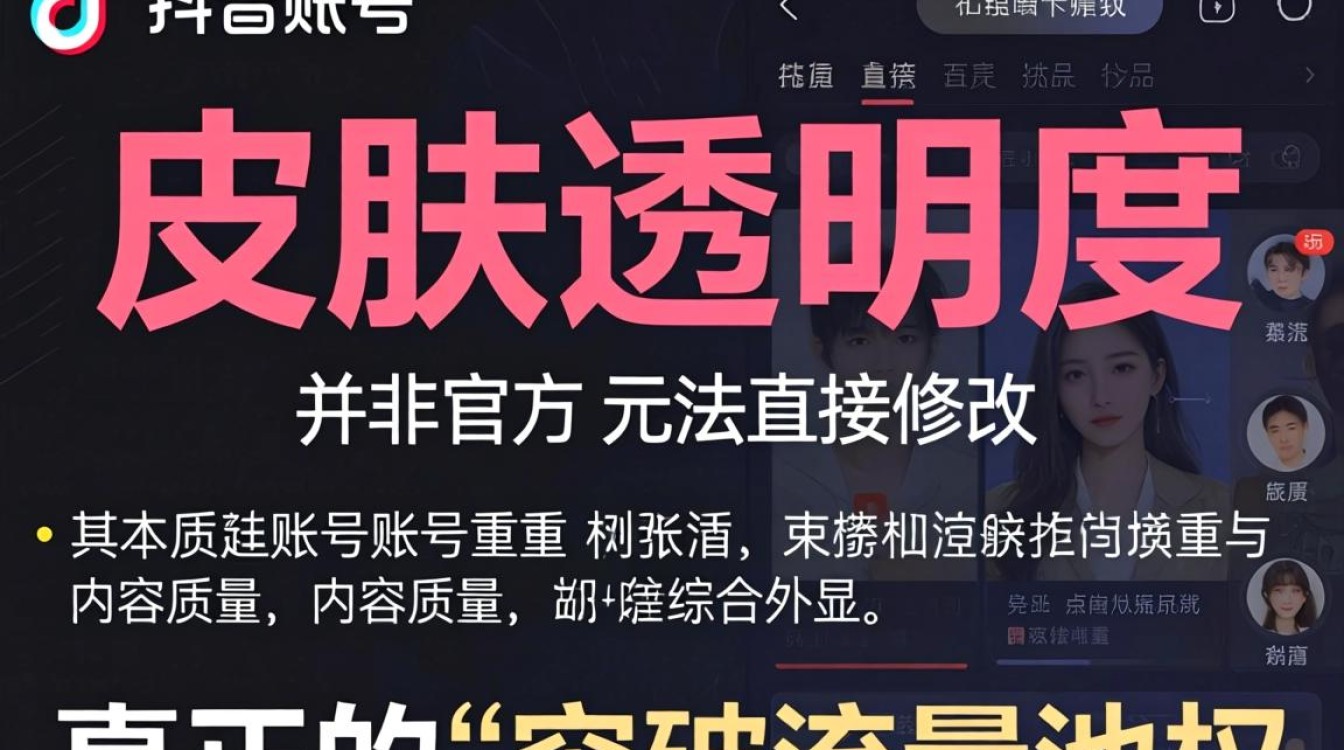 怎么修改抖音皮肤透明度