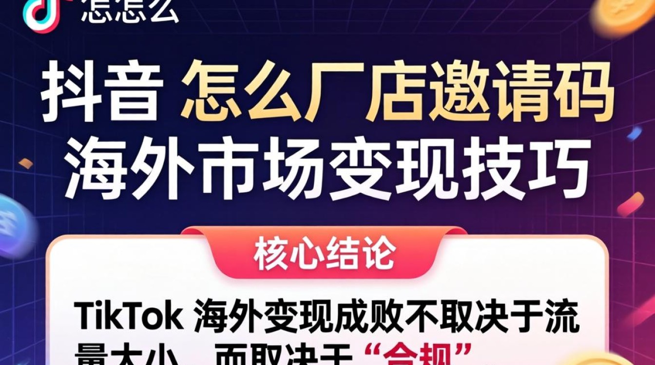 TikTok 开店邀请码及海外市场变现技巧