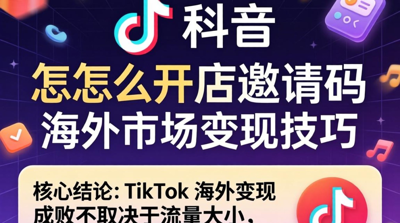 TikTok 开店邀请码及海外市场变现技巧