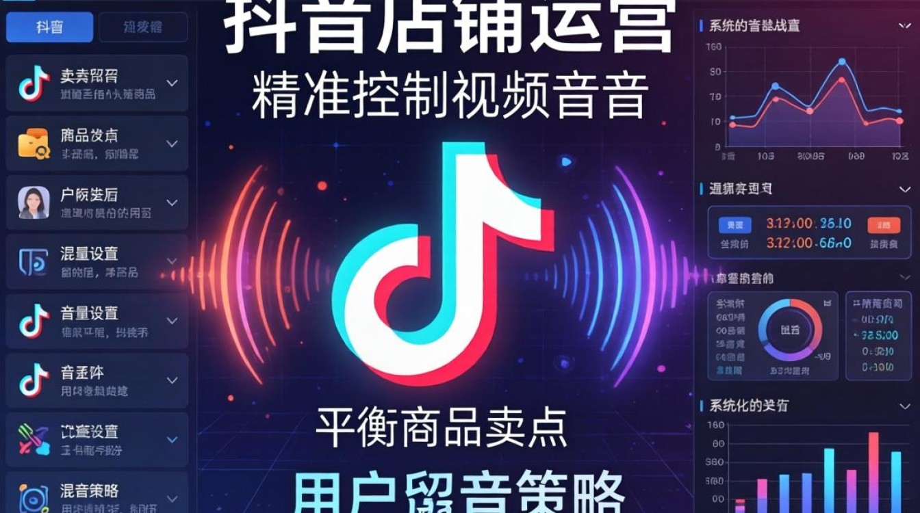 抖音音量调节技巧与店铺推广策略