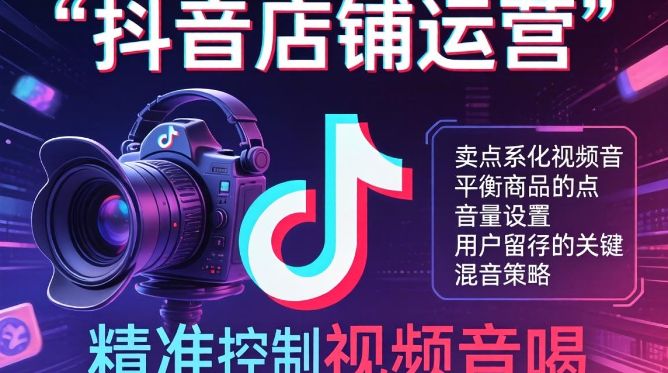 抖音音量调节技巧与店铺推广策略