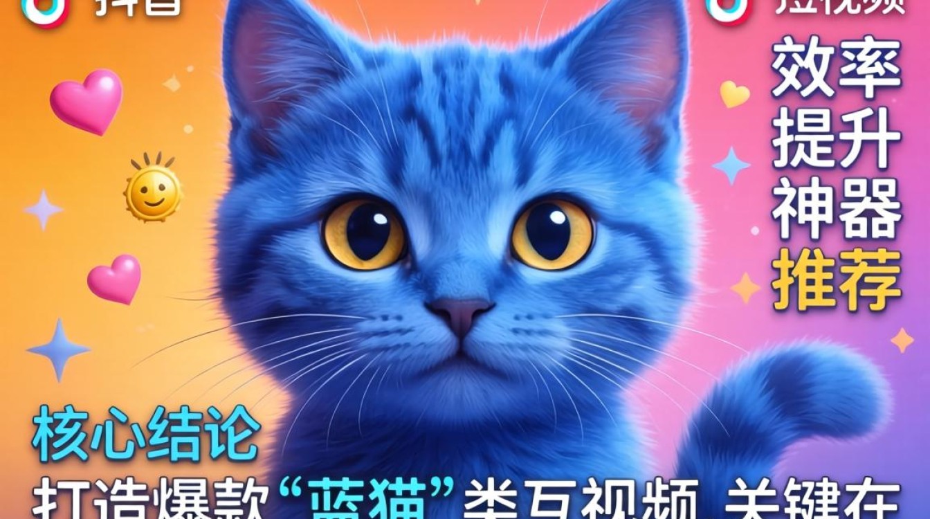 抖音短视频蓝猫怎么制作