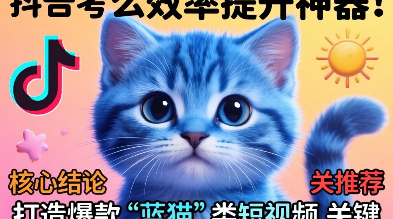 抖音短视频蓝猫怎么制作