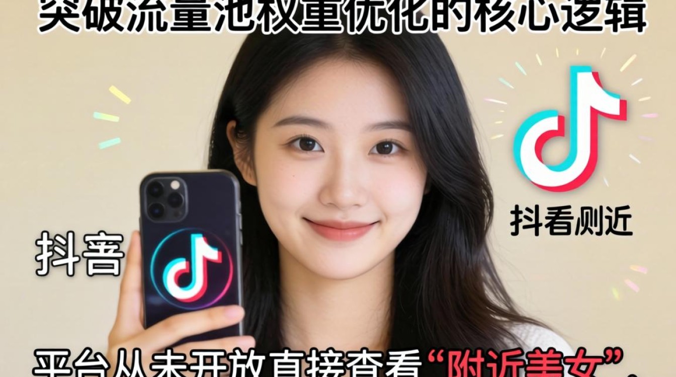 抖音怎么看到附近的美女