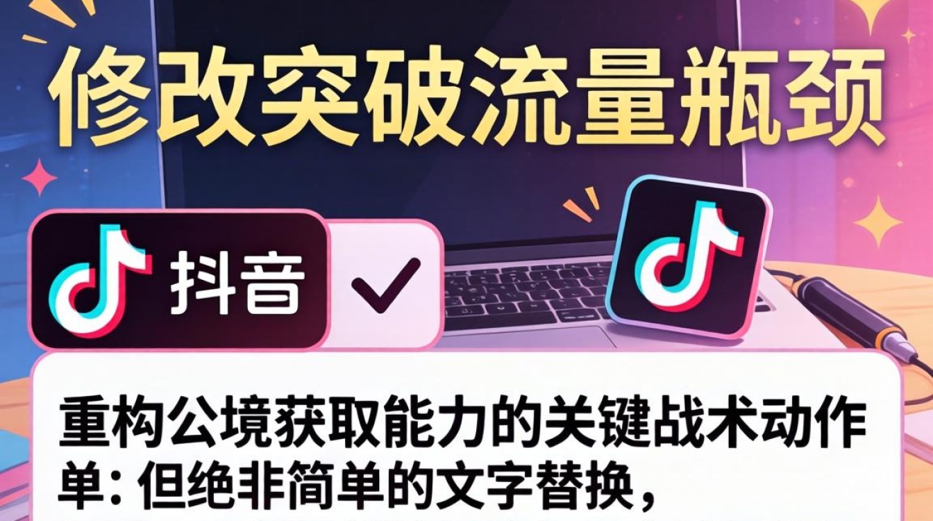 抖音改名字流量瓶颈突破公域获取