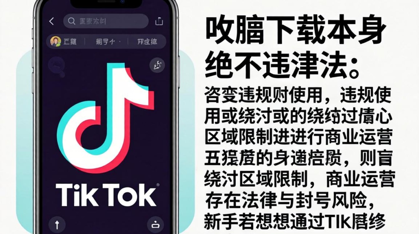 TikTok 下载会不会违法