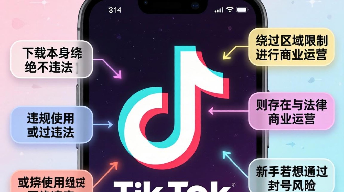 TikTok 下载会不会违法