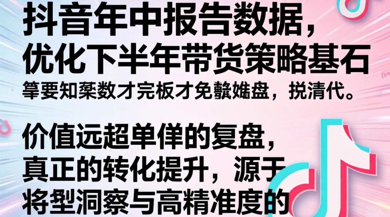 怎么查抖音年中报告数据