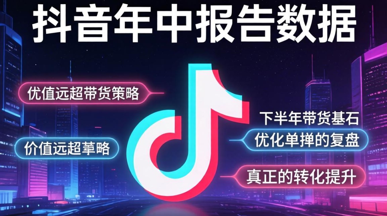 怎么查抖音年中报告数据