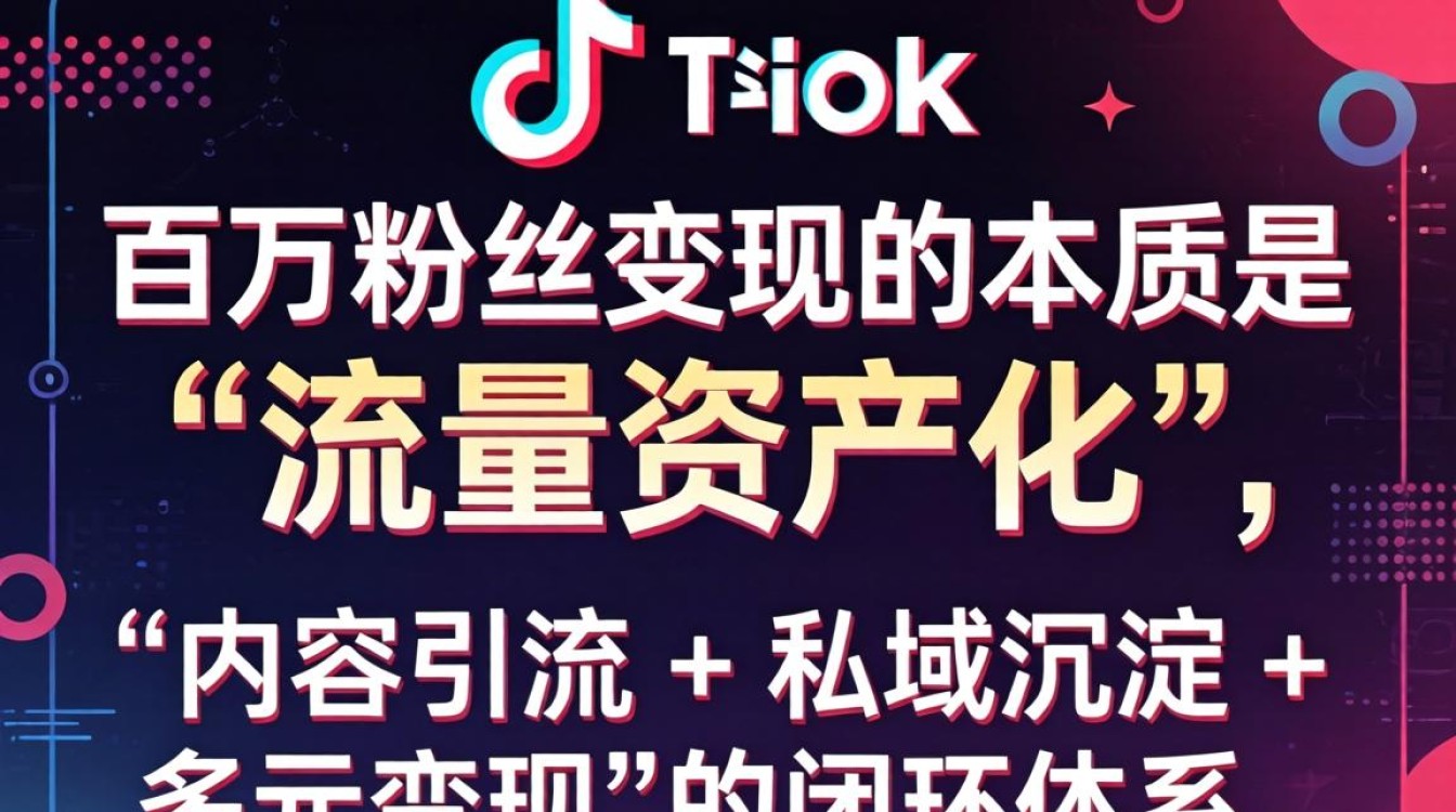 TikTok 百万粉丝如何变现