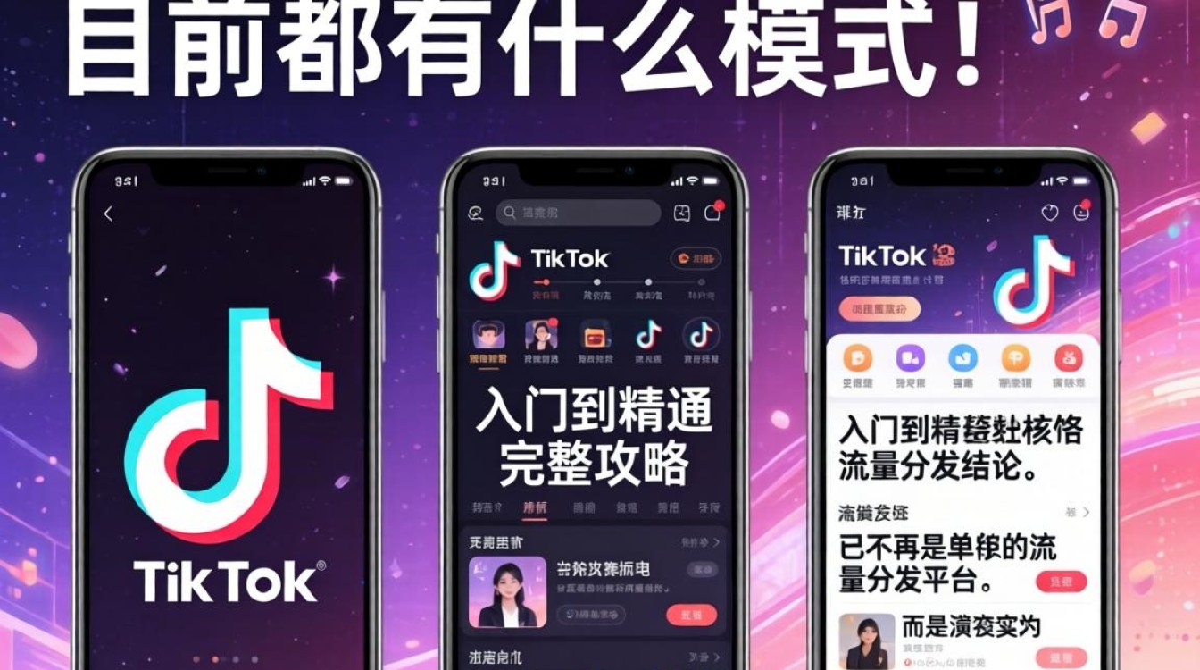 TikTok 目前都有什么模式