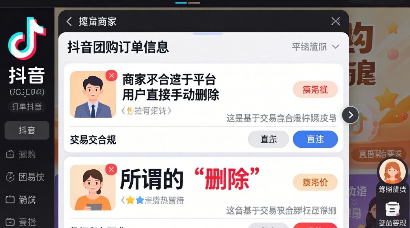 抖音怎么删团购订单信息