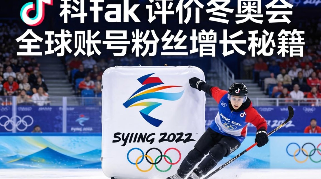 TikTok 评价冬奥会 全球账号粉丝增长秘籍