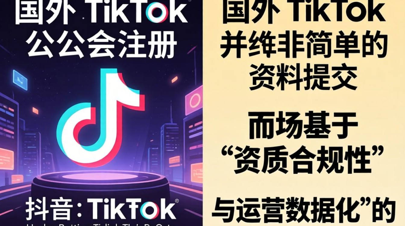 抖音海外 TikTok 公会怎么注册