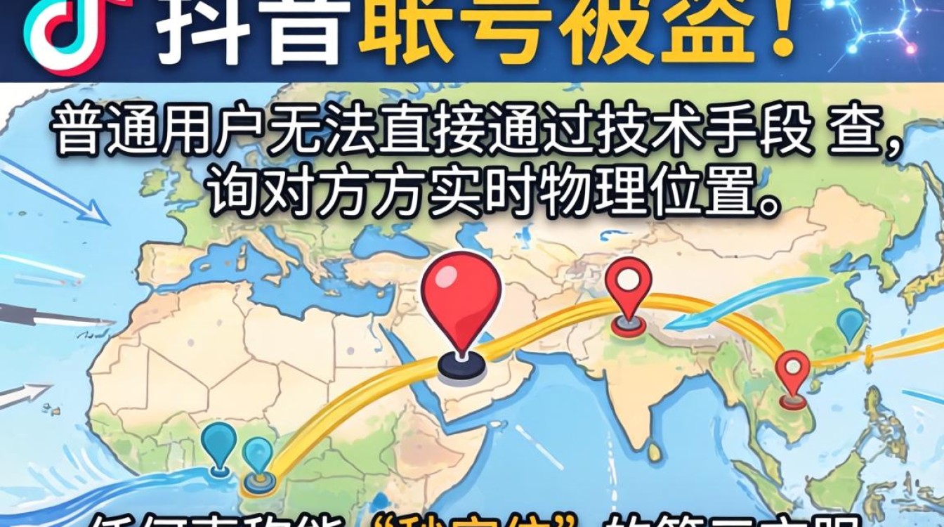 抖音被盗查询位置教程与防骗实战案例