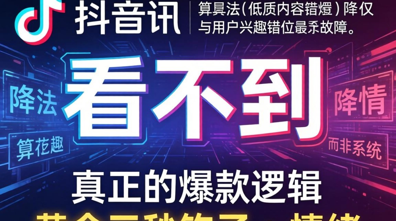 抖音资讯看不到怎么办