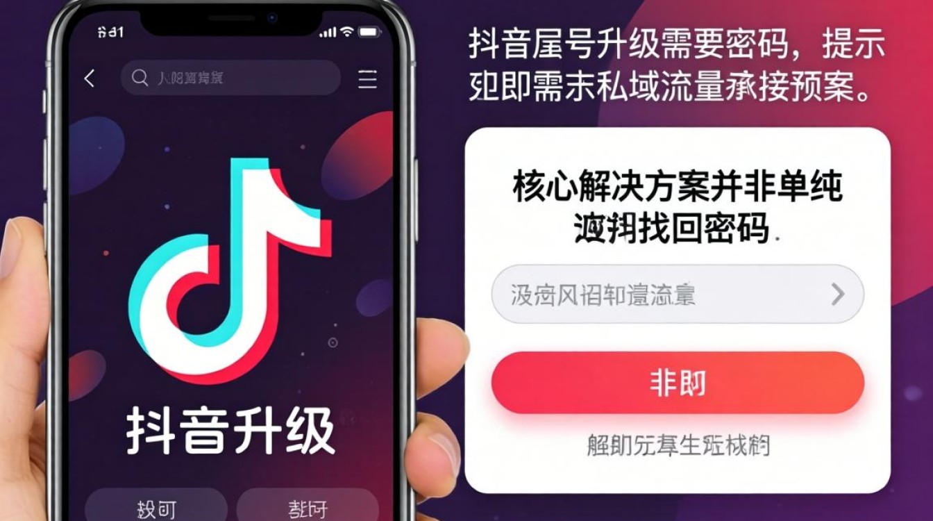 抖音升级需要密码怎么办