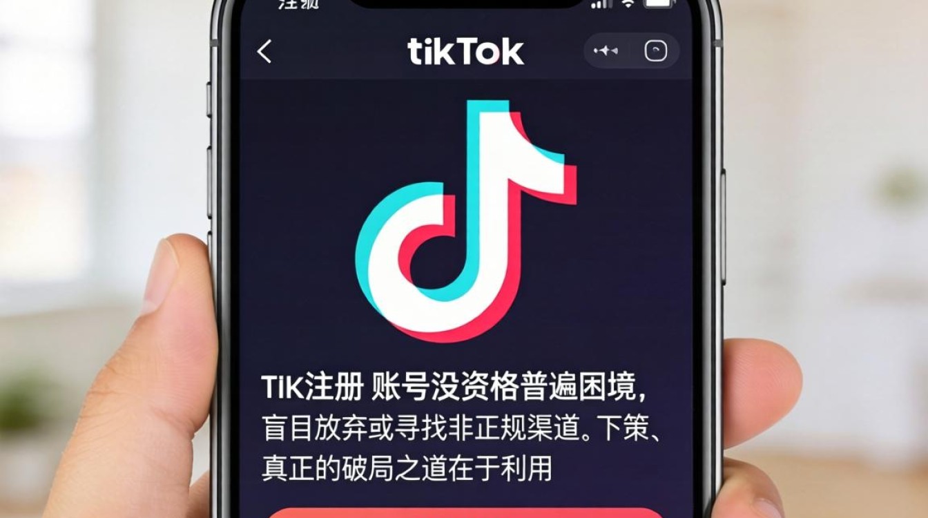 注册 TikTok 账号没资格怎么办