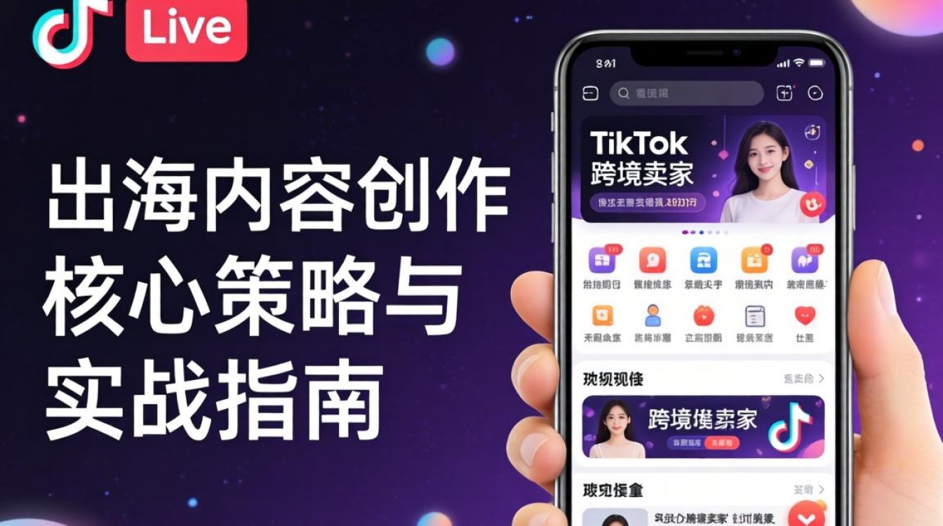 TikTok 左上角 live 出海内容创作技巧